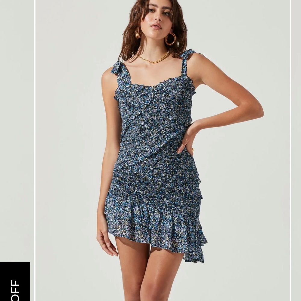 Astr Floral Mini Dress